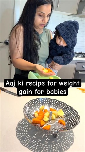 6 Month Baby Food | Carrot Potato Puree Recipe | Easy First Food for Babies