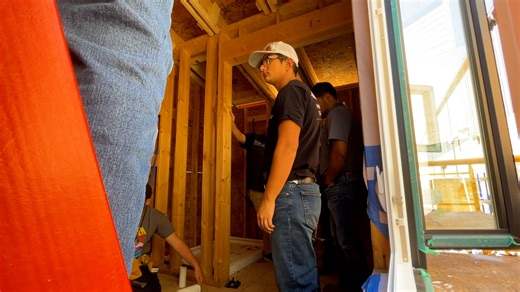 15K views · 241 reactions | Students at Bonds Career Center are making progress with their Tiny House project! This week, members of the Association for Learning Environments (A4LE) and Craig Gaulden Davis Architecture met with building construction students to follow up on the project. Once finished, the house will be given to the Greenville Homeless Alliance to help those in need! | Greenville County Schools | Facebook