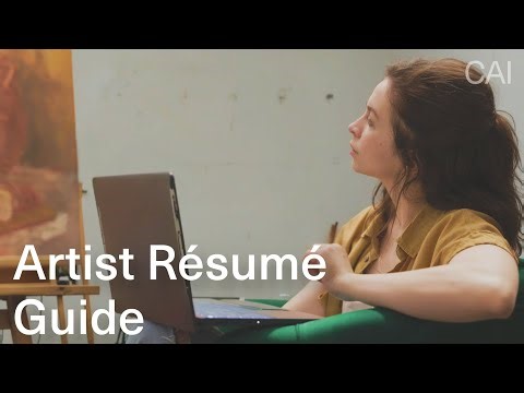 The Artist Résumé Explained in 5 Minutes (+ Template!)
