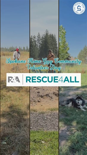 1.6K views · 36 reactions | SHG Community Volunteer Day at Rescue4All | The Spokane Home Guy Group | Facebook