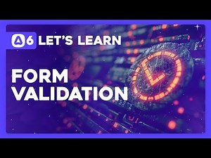 Let's Learn AdonisJS 6: Ep 6.1 - Validating Form Data with VineJS