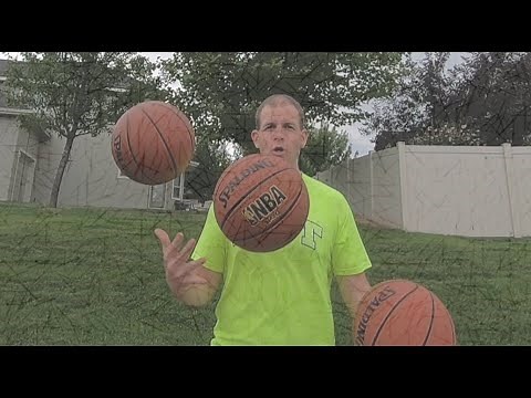 World's Fastest Juggling - 3 Basketballs - David Rush - World Record