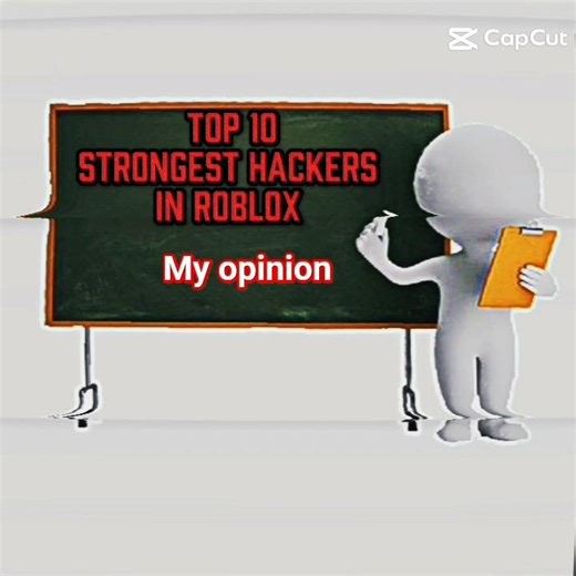 Top 10 strongest hackers in Roblox