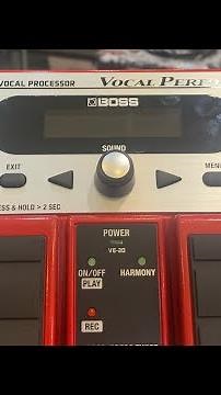 REVIEWING BOSS VE-20 VOCAL PROCESSOR