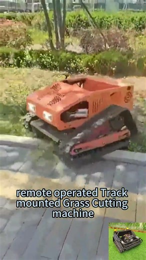 factory direct sales low wholesale price China shrubs remote operated lawn mower trimmer