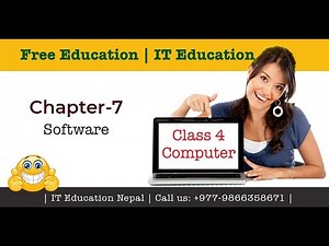 Class 4 Computer Online Class | Chapter-7 Software in Nepali Language | Grade 4 Computer Class