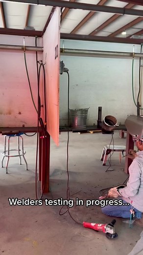Here at Republic Testing Labs #full #welding #welders #weld #welder #weldertest #weldingtiktok #weldingrig #weldingschool #soldadura #houstonwelders