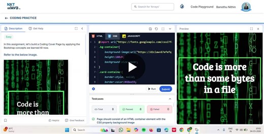 #webdevelopment #frontenddeveloper #css #codingpractice #continuouslearning #developerjourney #100percent #growthmindset | Banothu Nithin
