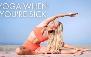 【Action Jacquelyn-12分钟瑜伽教程❤适合生病时·快速康复】