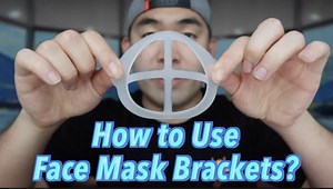 Watch How to Use Face Mask Brackets? 2021 on Amazon Live