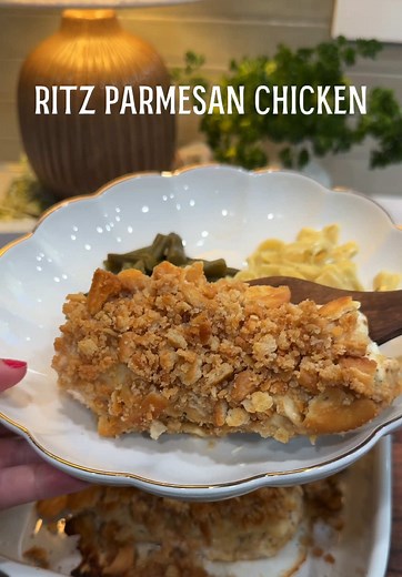 Easy Ritz Parmesan Chicken Recipe in Under 30 Min
