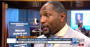 Hall of Famer Ray Lewis honors young people making a difference