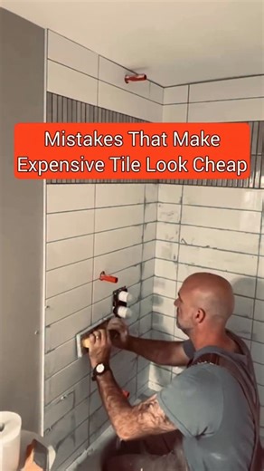 ✅ Follow Built To Code for more tips. Tile grouting looks simple, but small mistakes here can ruin the entire finish. To get clean, even joints that last, timing and technique matter. Key rules for perfect grout: 1️⃣ Let the tile set first Never grout earlier than 24 hours. Moisture from fresh thinset can weaken grout and cause uneven color. 2️⃣ Mix only what you can use Prepare small batches that you’ll use within 20–30 minutes. Old grout thickens fast and won’t fill joints properly. 3️⃣ Don’t 