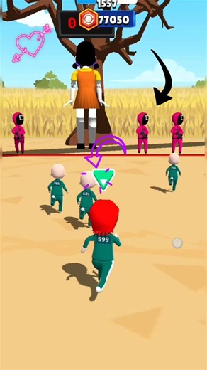 Red light green light game - Squid game - #squidgame