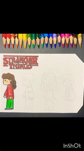 Stranger Things drawing ideas: part 3 🎀