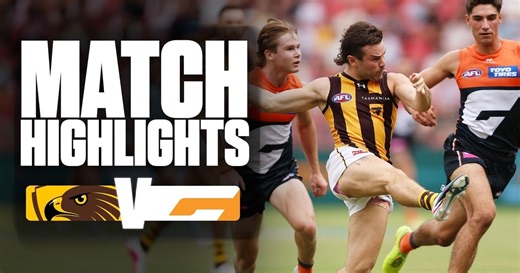 Match Highlights | Hawthorn V GWS