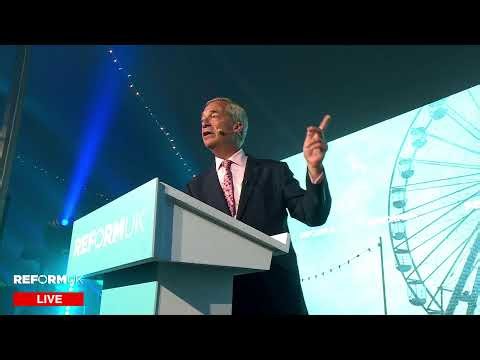 LIVE: Nigel Farage declares victory against the establishment. 🔥