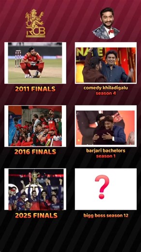 ಮತ್ತೆ ಏನು ಸಮಾಚಾರ on Instagram: "Can Gilli Lift the Bigg Boss Kannada Season 12 Trophy comment madi #kannada #bigbosskannada #biggboss #gillinata #official_gilli_nata Context: RCB lost 3 finals but never gave up, and later they finally won the cup. In the same way, Gilli also lost earlier finals, and now he has a chance to win and make history. 🏆"