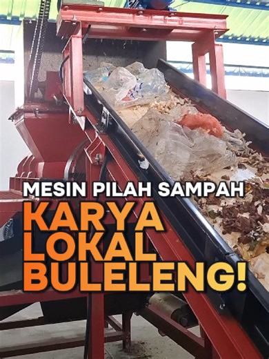 Mesin pilah sampah karya lokal Buleleng? Ini dia nih buatan Rumah Plastik Mandiri!!! #bulelengpaten #buleleng #singaraja #tps3r #daurulang #sampahplastik #banjir #bali #rumahplastik #pilahsampah #ramahlingkungan #solusi #lingkunganhidup
