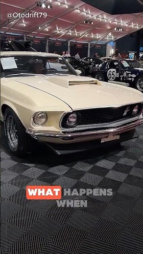 1969 Ford Mustang Boss 429 – The NASCAR Engine for the Street