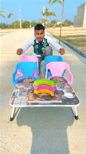 3 Ta Banana Vs Banana Chair & Table student Testing