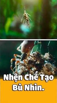 The Smart Spider That Uses A Decoy To Fool Its Enemies | The Decoy Spider