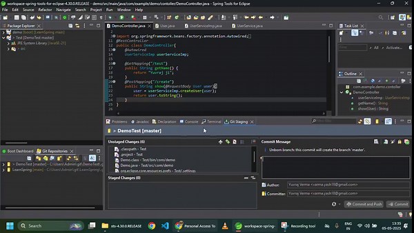 How to connect STS to GitHub with PAT | ✨Yuvraj Verma posted on the topic | LinkedIn