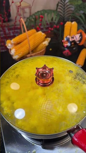 Homemade popcorn Special corn kernels for popcorn Tutorial on making popcorn at home Three-in-on