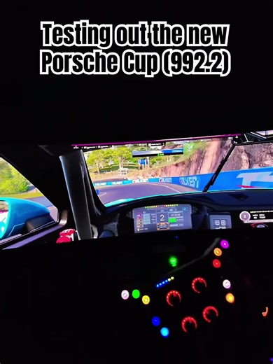 Testing the new Porsche cup & my new Simagic wheel #porschecup #simracing #simagic #simlab