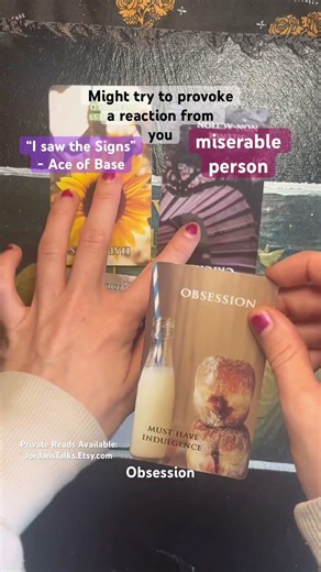 Ignore them… #tarot #messages #oracle #love #obsessed #synchronicity #aries