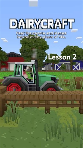 Dairycraft, lesson two in Minecraft: Education Edition 2025