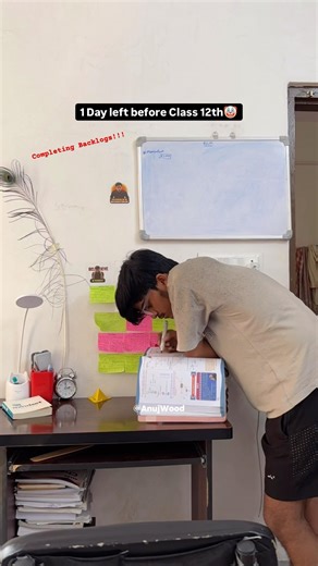 Completing Backlogs Before Class 12th💀| 04 |#shorts #ytshorts #jee #studywithme #class12 #pw