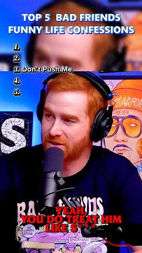 Funny life confessions #badfriends #top5 #ranking #podcast #viral | Bad Friend Podcast