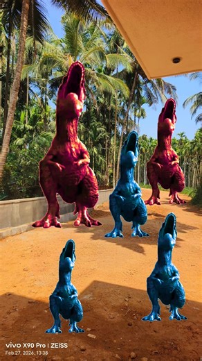 Big dinosaur Chase T-rex chasing part 266#shorts#dinosaur#youtube#dinosaurs#youtubeshorts