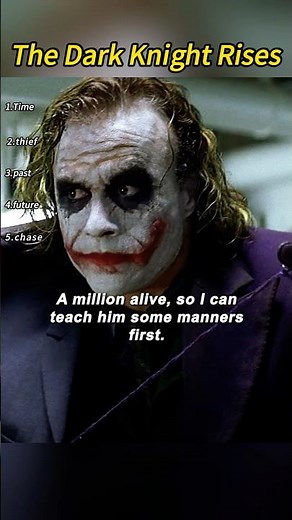 Joker burned the mob’s money, Gotham fell into chaos.