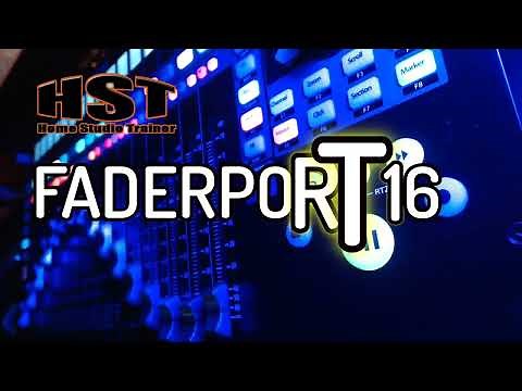 Features OVERVIEW - Faderport 16 with Studio One (Home Studio Trainer)