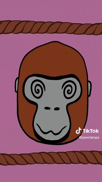 Banana Mood Animation in Virtual Reality with Jawclamps Monkey