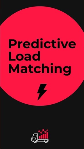 Predictive Load Matching, in one screen.