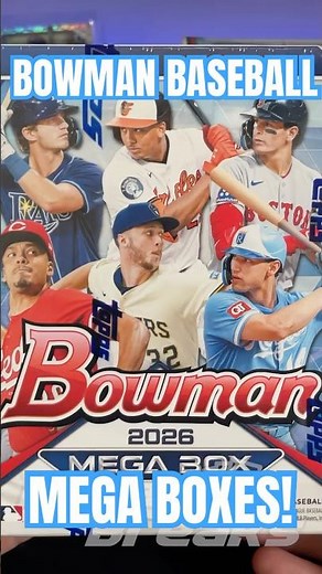 MOJO TIME! 🔥 2026 Bowman Baseball Mega Boxes! #shorts