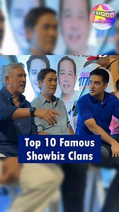 48K views · 308 reactions | Top 10 Famous Showbiz Clans | The Philippines Showbiz List | Facebook