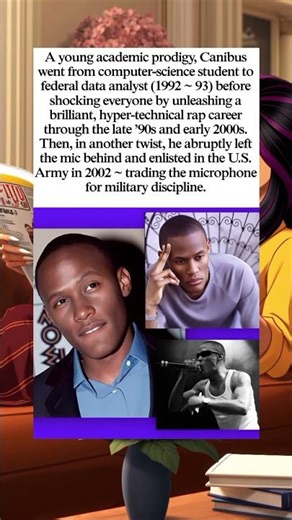 🤯😱Canibus Was a Federal Data Analyst With an IT Kickstart..🥹❤️shorts