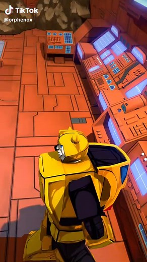 Transformers Autobot Animation: Optimus Prime & Bumblebee