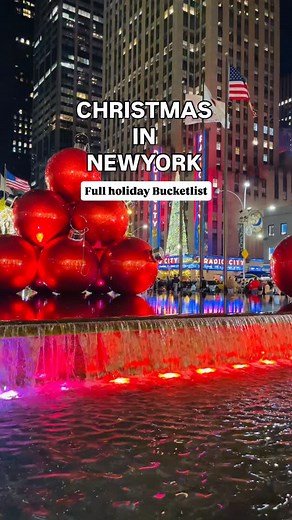 Save this for your 2025 Christmas trip to New York. 🎁🎁🎁🎁🎁🎁🎁🎁🎁🎁🎁🎁🎁🎁🎁🎁🎁🎁🎁🎁 Follow @my_nycbucketlist for more Christmas and Thanksgiving updates ✌️ FULL HOLIDAY LIST 👇 🎄Rockefeller Christmas Tree: NYC’s holiday centerpiece. ✨Hudson Yards: Stunning lights and festive vibes. ⛸️Wollman Rink: Skate with city views in Central Park. 🛼Oculus : Glows with holiday lights, blending modern design with festive cheer. 🎁Brookfield Place : Brookfield Place shines during the holidays with i