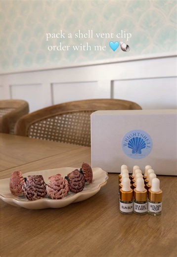 these may be my favorite orders to pack 🤭🩵🥥✨ #shellventclip #shellinspo #summervibes #fyp #shells