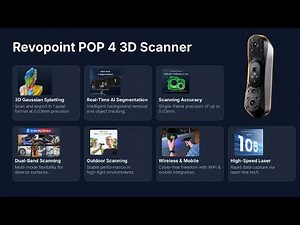 Revopoint POP 4 3D Scanner Review: AI Segmentation, 3DGS & Full Real-World Workflow