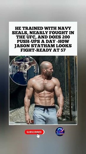 Jason Statham Still Inspires Fans with His Fitness at 57 #fyp#jasonstatham #viral #fitness
