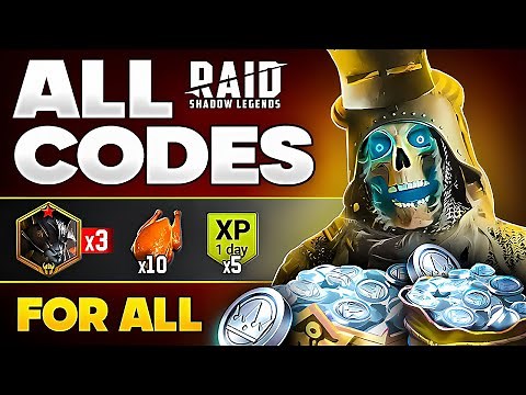 ALL VALID Raid Promo Codes❄️Free Champions via Raid Shadow Legends Codes and Links❄️2025
