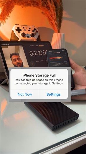 Vinkush Malik on Instagram: "iPhone storage full again? 😤 Photos, videos delete kar-kar ke thak gaye? Ye real solution hai 👇 • USB 3.0 Type-C se direct iPhone data Pen-drive/ HDD/ SSD mein transfer • No iCloud • No internet • Super fast speed ⚡ • Safe & practical"