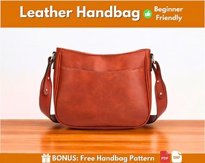 Leather Handbag Pattern | Leather Pattern | Leather Women's Bag | Leather DIY | Leather Bag Pattern | Crossbody Bag Pattern | PDF Download - Etsy