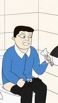 Why Poop Gets Stuck and the Toilet Footstool Fixes It?#healthadvice #ytshorts #healthandwellness